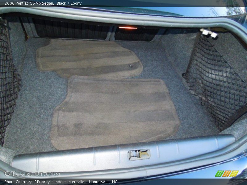 Black / Ebony 2006 Pontiac G6 V6 Sedan