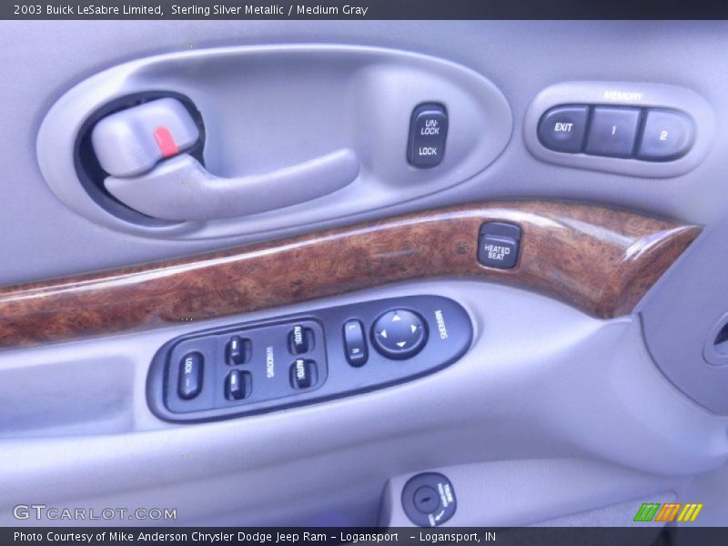 Sterling Silver Metallic / Medium Gray 2003 Buick LeSabre Limited