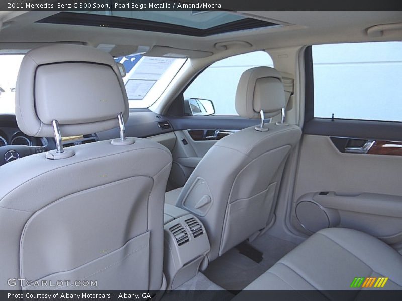 Pearl Beige Metallic / Almond/Mocha 2011 Mercedes-Benz C 300 Sport