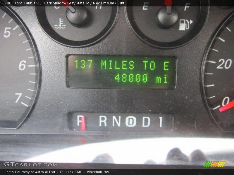 Dark Shadow Grey Metallic / Medium/Dark Flint 2005 Ford Taurus SE