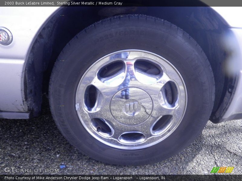 Sterling Silver Metallic / Medium Gray 2003 Buick LeSabre Limited