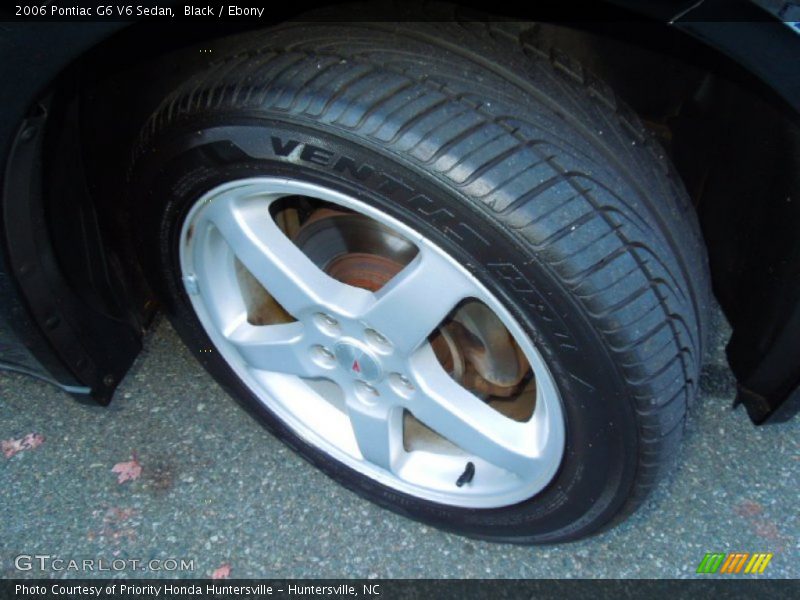 Black / Ebony 2006 Pontiac G6 V6 Sedan