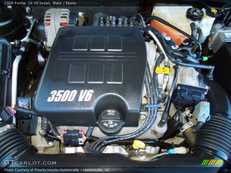 Black / Ebony 2006 Pontiac G6 V6 Sedan