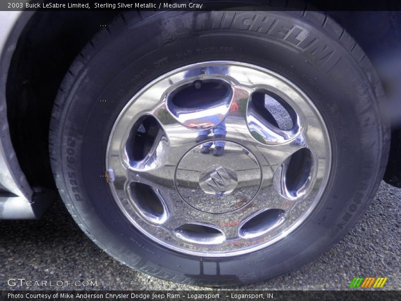 Sterling Silver Metallic / Medium Gray 2003 Buick LeSabre Limited