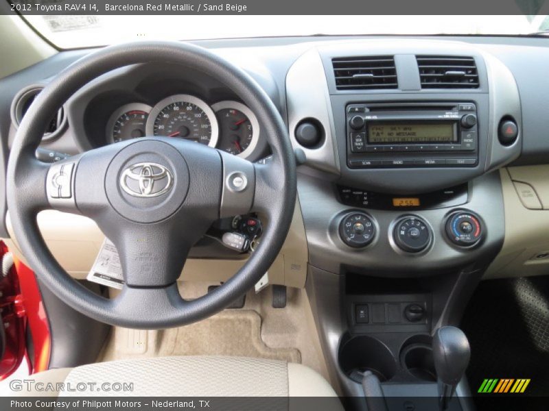 Barcelona Red Metallic / Sand Beige 2012 Toyota RAV4 I4