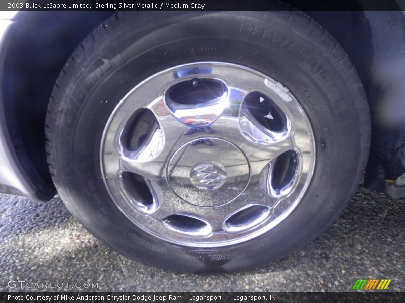 Sterling Silver Metallic / Medium Gray 2003 Buick LeSabre Limited