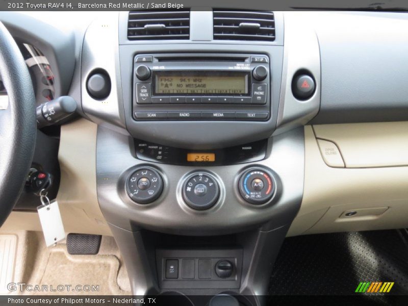 Barcelona Red Metallic / Sand Beige 2012 Toyota RAV4 I4