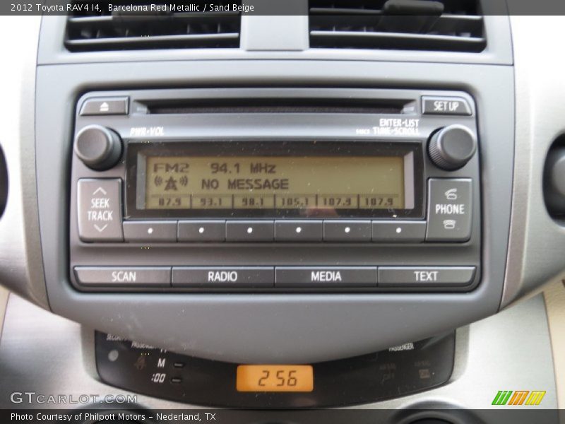Barcelona Red Metallic / Sand Beige 2012 Toyota RAV4 I4