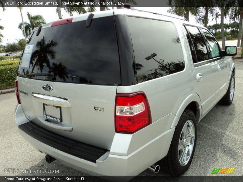 Ingot Silver Metallic / Charcoal Black 2010 Ford Expedition Limited