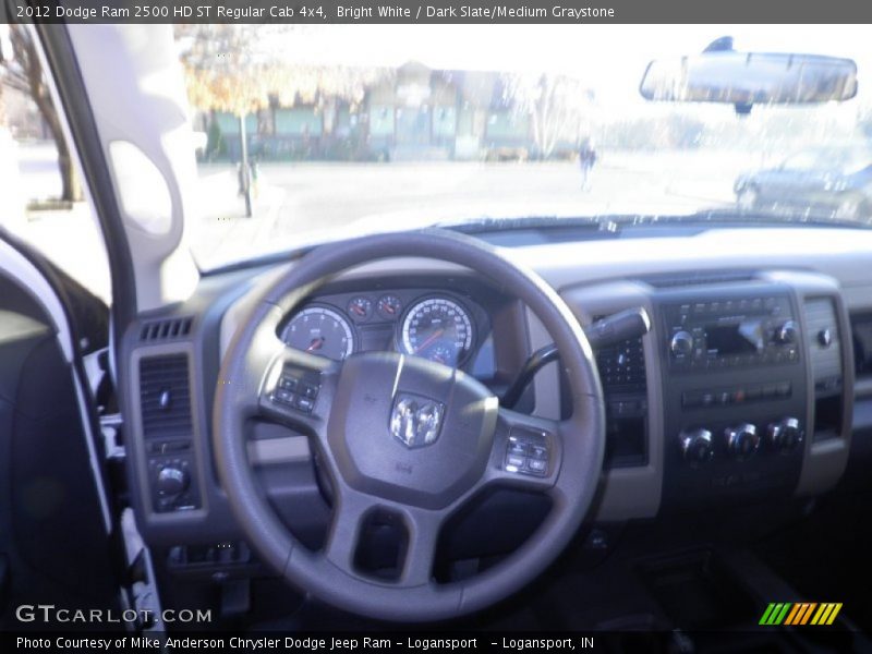 Bright White / Dark Slate/Medium Graystone 2012 Dodge Ram 2500 HD ST Regular Cab 4x4