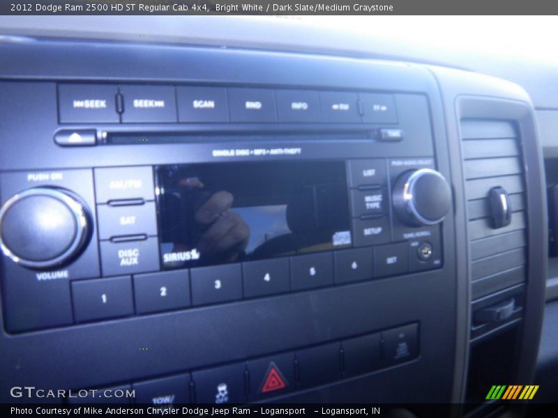 Bright White / Dark Slate/Medium Graystone 2012 Dodge Ram 2500 HD ST Regular Cab 4x4