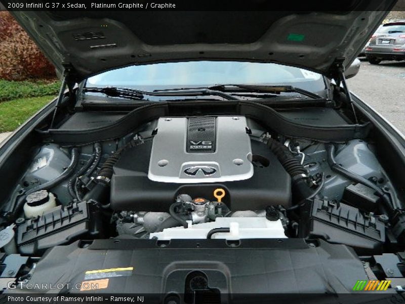 Platinum Graphite / Graphite 2009 Infiniti G 37 x Sedan