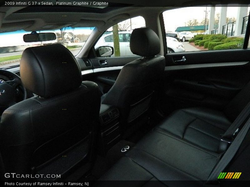 Platinum Graphite / Graphite 2009 Infiniti G 37 x Sedan