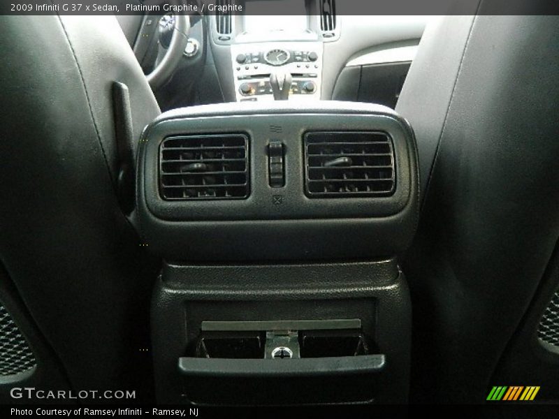 Platinum Graphite / Graphite 2009 Infiniti G 37 x Sedan