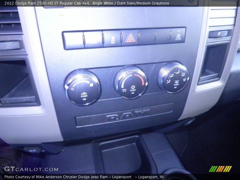 Bright White / Dark Slate/Medium Graystone 2012 Dodge Ram 2500 HD ST Regular Cab 4x4