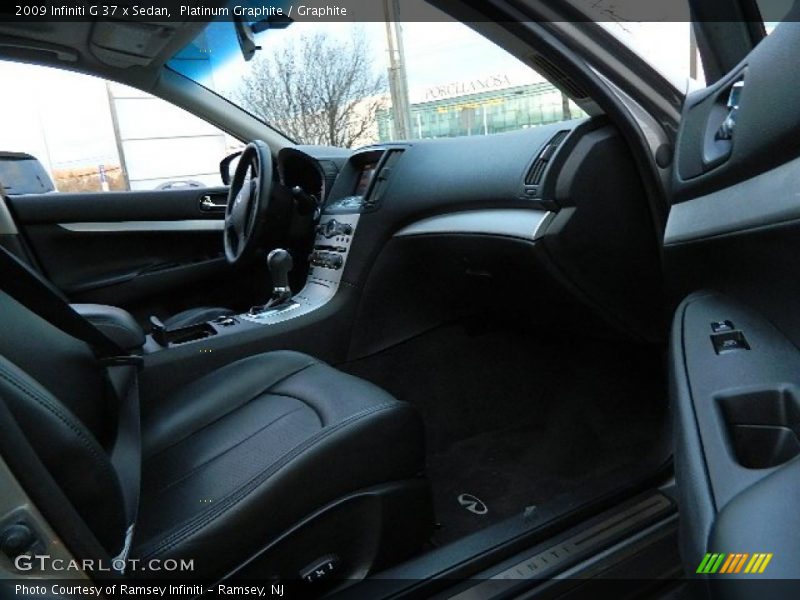 Platinum Graphite / Graphite 2009 Infiniti G 37 x Sedan