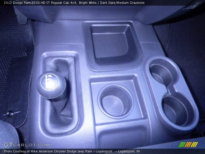 Bright White / Dark Slate/Medium Graystone 2012 Dodge Ram 2500 HD ST Regular Cab 4x4