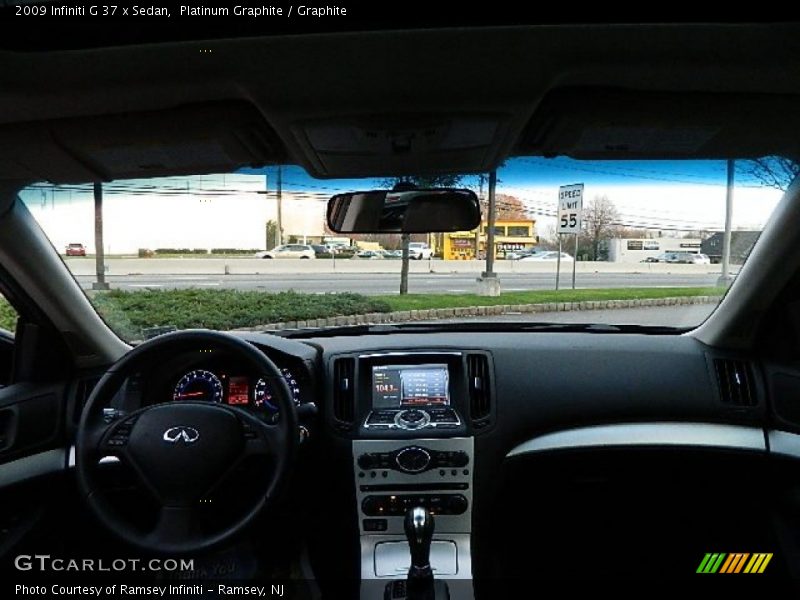 Platinum Graphite / Graphite 2009 Infiniti G 37 x Sedan