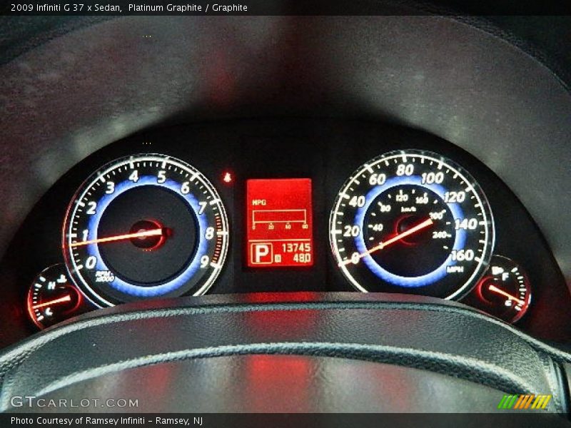 Platinum Graphite / Graphite 2009 Infiniti G 37 x Sedan