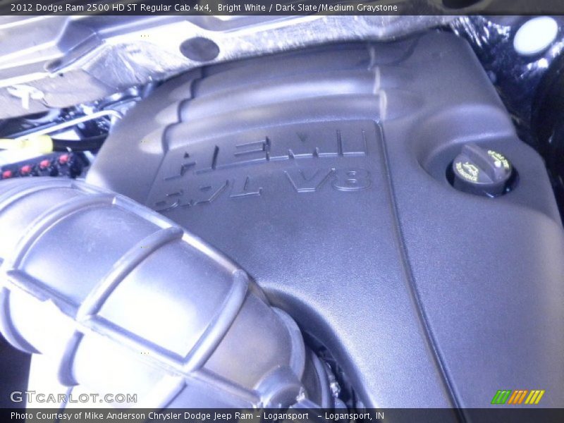 Bright White / Dark Slate/Medium Graystone 2012 Dodge Ram 2500 HD ST Regular Cab 4x4