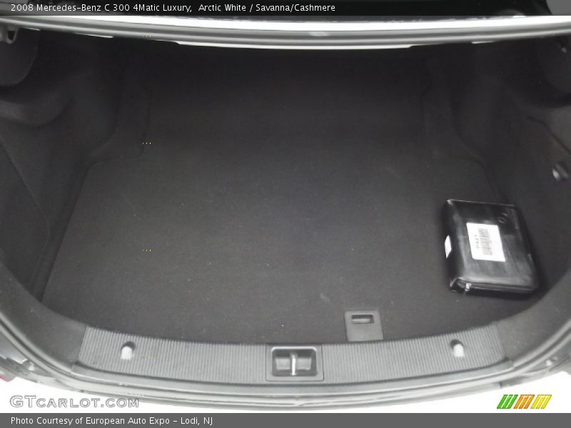 Arctic White / Savanna/Cashmere 2008 Mercedes-Benz C 300 4Matic Luxury