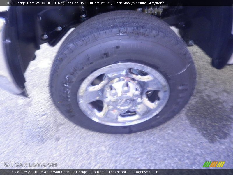 Bright White / Dark Slate/Medium Graystone 2012 Dodge Ram 2500 HD ST Regular Cab 4x4