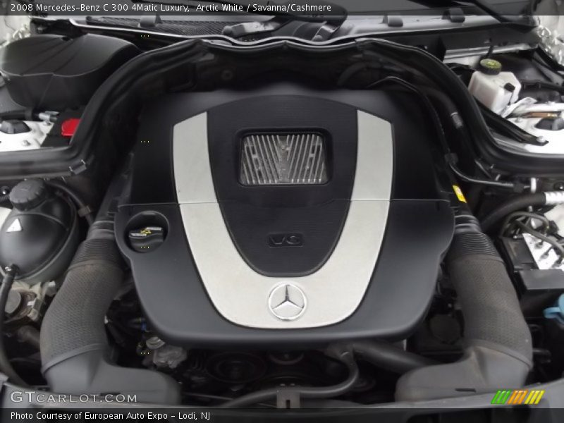 Arctic White / Savanna/Cashmere 2008 Mercedes-Benz C 300 4Matic Luxury