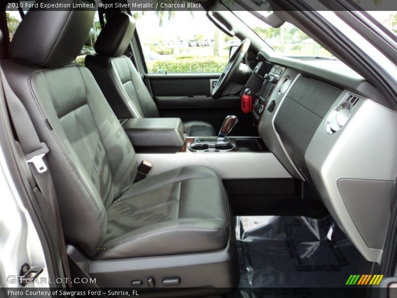 Ingot Silver Metallic / Charcoal Black 2010 Ford Expedition Limited