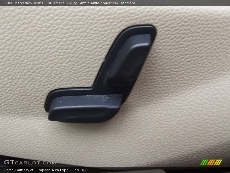 Arctic White / Savanna/Cashmere 2008 Mercedes-Benz C 300 4Matic Luxury
