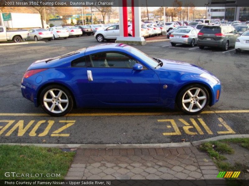 Daytona Blue / Charcoal 2003 Nissan 350Z Touring Coupe