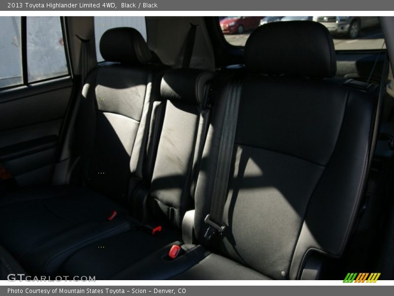 Black / Black 2013 Toyota Highlander Limited 4WD