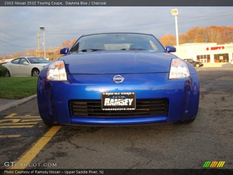 Daytona Blue / Charcoal 2003 Nissan 350Z Touring Coupe