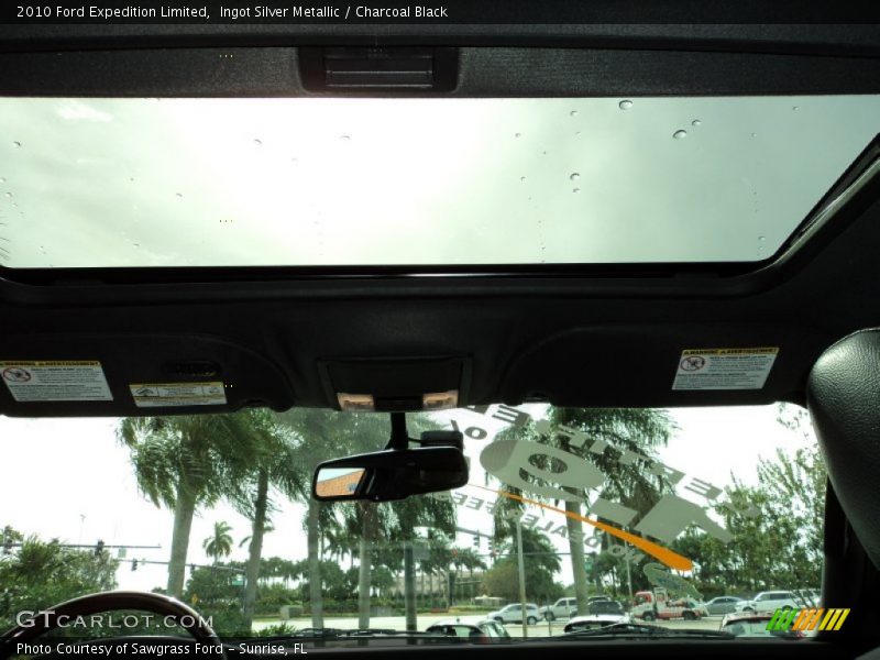 Ingot Silver Metallic / Charcoal Black 2010 Ford Expedition Limited