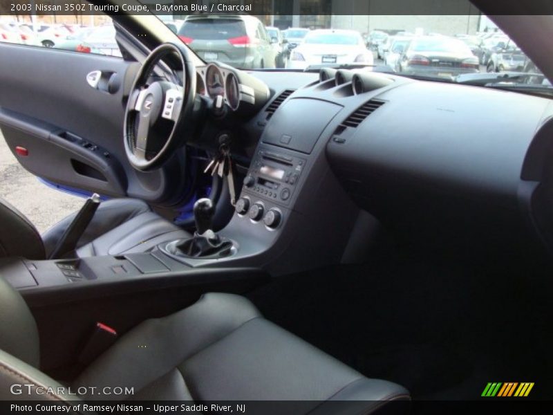 Daytona Blue / Charcoal 2003 Nissan 350Z Touring Coupe