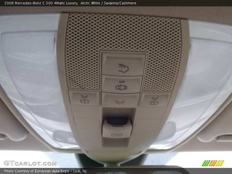 Arctic White / Savanna/Cashmere 2008 Mercedes-Benz C 300 4Matic Luxury