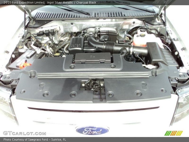 Ingot Silver Metallic / Charcoal Black 2010 Ford Expedition Limited
