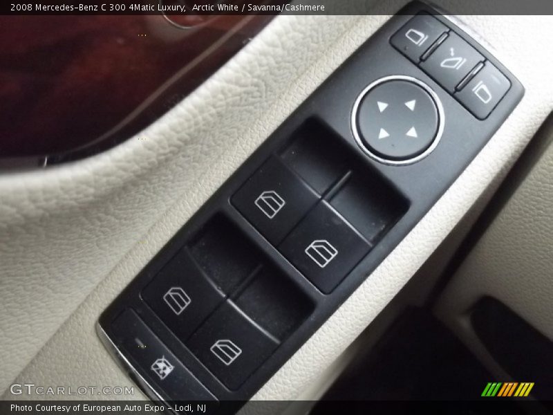 Arctic White / Savanna/Cashmere 2008 Mercedes-Benz C 300 4Matic Luxury