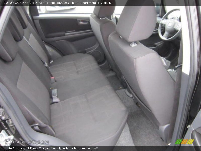 Black Pearl Metallic / Black 2010 Suzuki SX4 Crossover Technology AWD