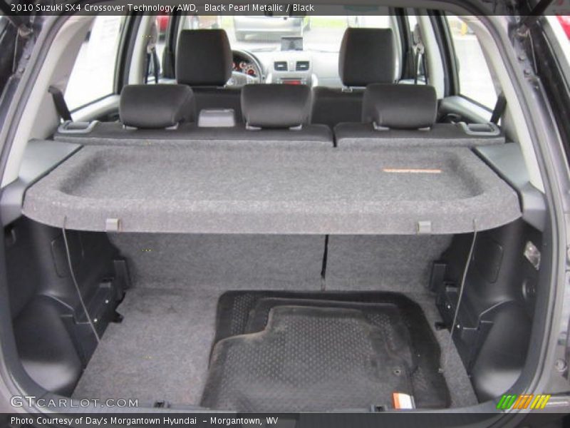 Black Pearl Metallic / Black 2010 Suzuki SX4 Crossover Technology AWD