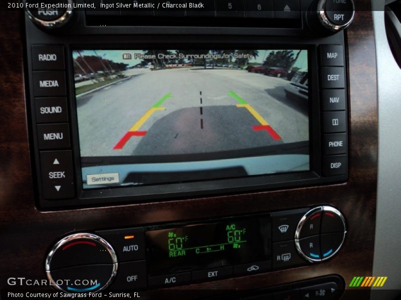 Ingot Silver Metallic / Charcoal Black 2010 Ford Expedition Limited