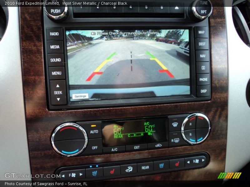Ingot Silver Metallic / Charcoal Black 2010 Ford Expedition Limited