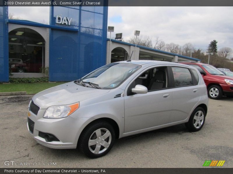Cosmic Silver / Charcoal 2009 Chevrolet Aveo Aveo5 LS