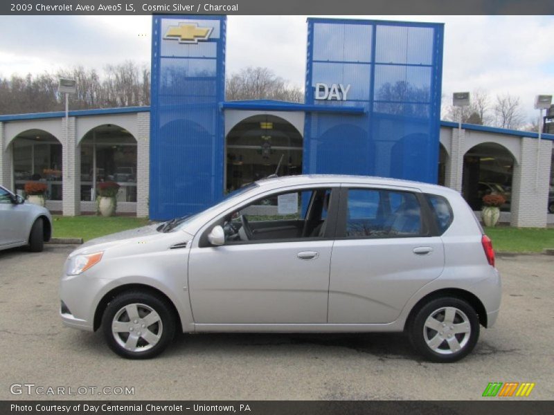 Cosmic Silver / Charcoal 2009 Chevrolet Aveo Aveo5 LS