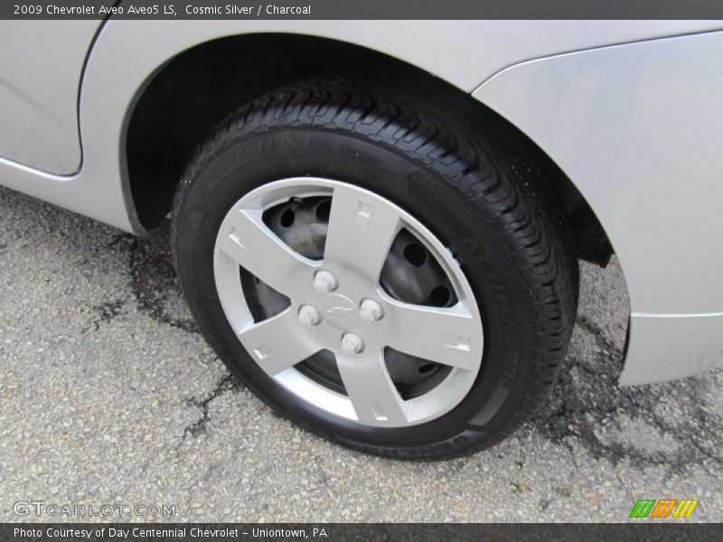 Cosmic Silver / Charcoal 2009 Chevrolet Aveo Aveo5 LS