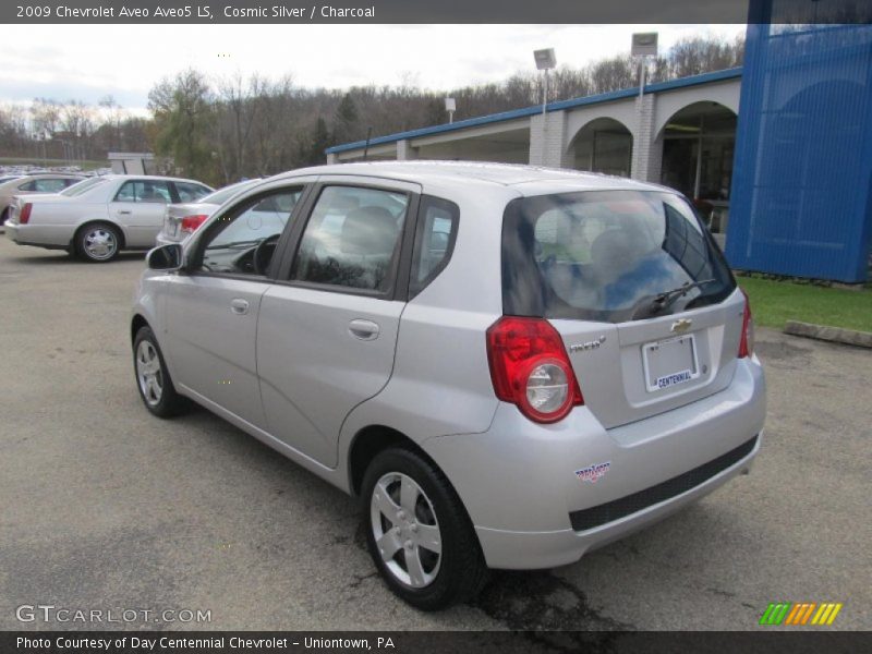 Cosmic Silver / Charcoal 2009 Chevrolet Aveo Aveo5 LS