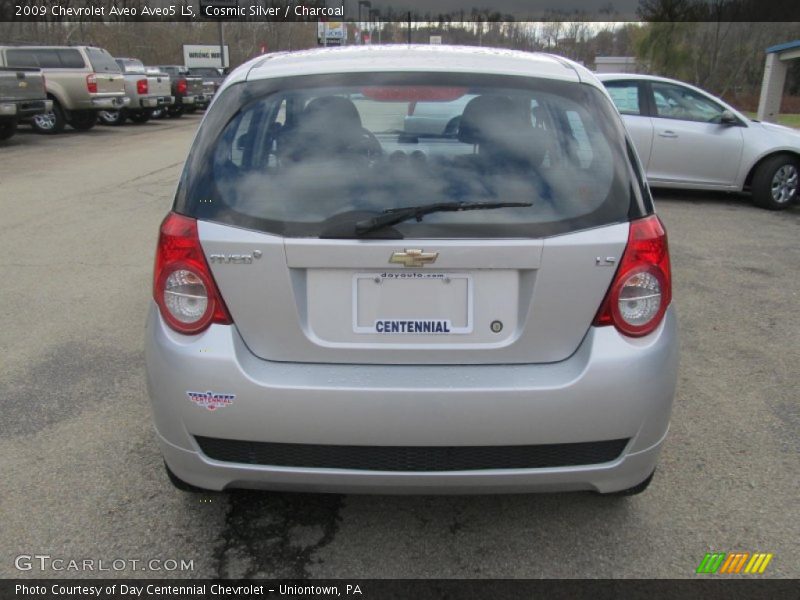 Cosmic Silver / Charcoal 2009 Chevrolet Aveo Aveo5 LS