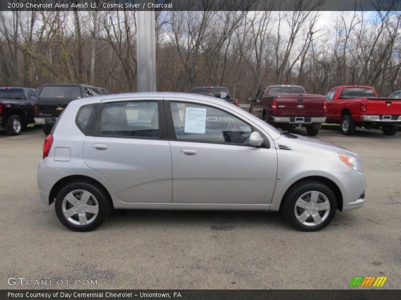 Cosmic Silver / Charcoal 2009 Chevrolet Aveo Aveo5 LS