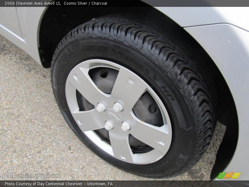 Cosmic Silver / Charcoal 2009 Chevrolet Aveo Aveo5 LS