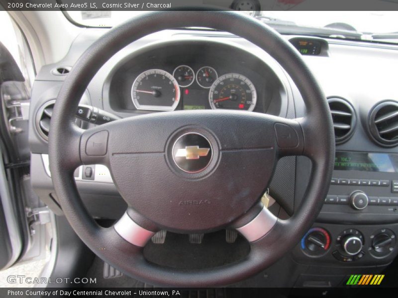 Cosmic Silver / Charcoal 2009 Chevrolet Aveo Aveo5 LS