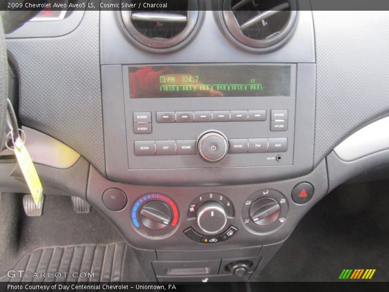 Cosmic Silver / Charcoal 2009 Chevrolet Aveo Aveo5 LS